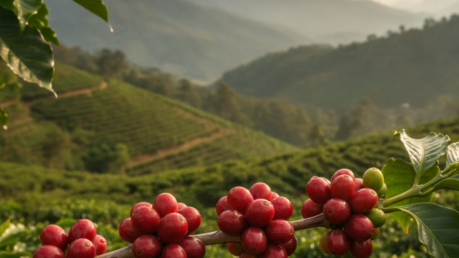 Kafé musan matak iha ai-kafé nia sanak, ho to’os kafe iha foho Timor-Leste nian iha kotuk.